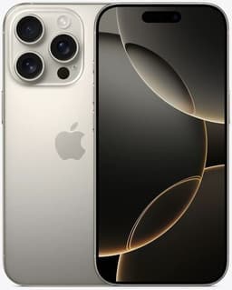 iPhone 16 Pro 128 GB Dual-SIM (2 x eSIM) naturligt titan