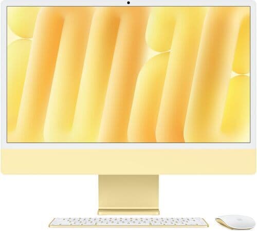 Apple iMac 2024 M4 10 Core 24" 24 GB 2 TB SSD Standardglas gul Apple tillbehör IT