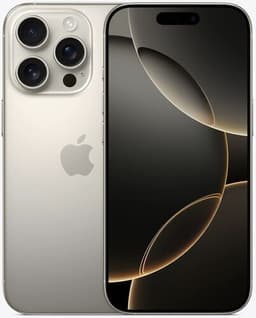 iPhone 16 Pro Max 512 GB Dual-SIM (eSIM, Nano-SIM) naturligt titan