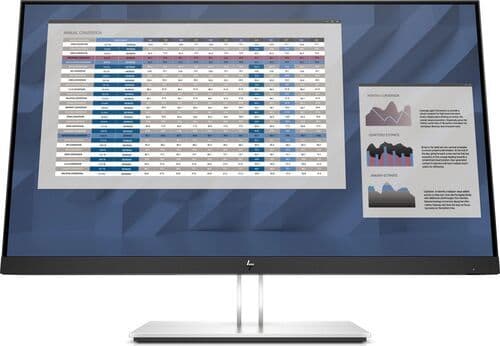 HP E27 G4 27" silver/svart