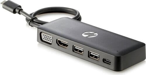 HP USB-C Travel Hub utan strömförsörjningsenhet