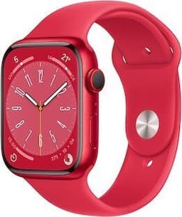 Apple Watch Series 8 Aluminium 45 mm (2022) GPS + Cellular (PRODUCT)RED Sportband (PRODUCT)RED M/L