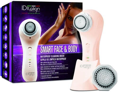 Italian Design Smart Face & Body Rengöringsborste vit
