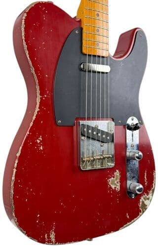 Fender MJT 50s Reissue Telecaster - Dakota Red - Heavy Relic Heavy Relic