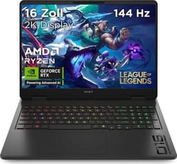 HP Omen 16-ap Ryzen 9 8940HX 16" 16 GB 1 TB SSD WUXGA RTX 5060 Win 11 Home DE