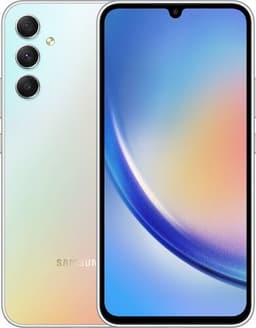 Samsung Galaxy A34 8 GB 256 GB Dual-SIM Awesome Silver