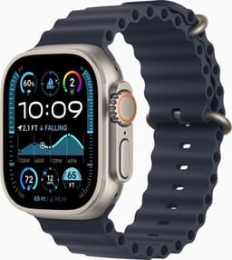 Apple Watch Ultra 2 (2024) GPS + Cellular naturlig Havsband Marine