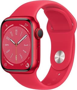 Apple Watch Series 8 Aluminium 41 mm (2022) GPS + Cellular (PRODUCT)RED Sportband (PRODUCT)RED M/L