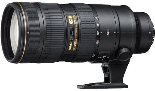 Nikon AF-S 70-200mm 2.8 G ED II VR svart