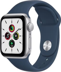 Apple Watch SE Aluminium 40 mm (2020) WiFi silver Sportband lå S/M