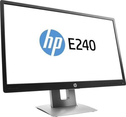 HP EliteDisplay E240 23.8" silver/svart