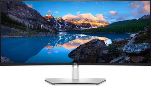 Dell UltraSharp U3821DW 37.5" med stativ silver