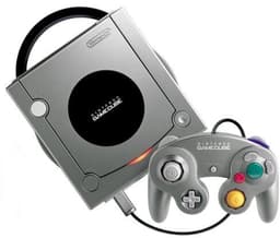 Nintendo Gamecube inkl. Spel silver 1 Controller Mario Smash Football (DE Version)