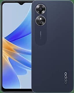 Oppo A17 4 GB 64 GB svart