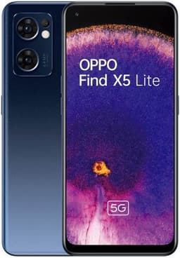 Oppo Find X5 Lite 8 GB 256 GB Dual-SIM Starry Black