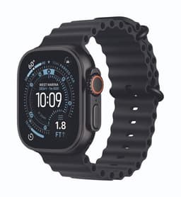 Apple Watch Ultra 3 (2025) GPS + Cellular svart Ocean-armband svart