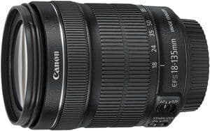 Canon EF-S 18-135mm 3.5-5.6 IS STM Svart