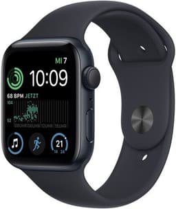 Apple Watch SE Aluminium 44 mm (2020) WiFi + Cellular Midnatt Sportband Midnatt