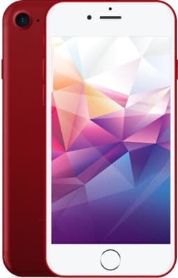 iPhone 7 128 GB röd