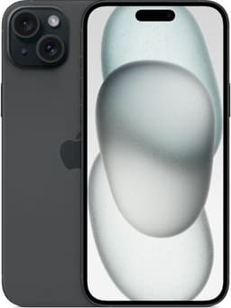 iPhone 15 Plus 128 GB Dual-SIM (2 x eSIM) svart
