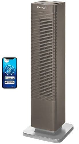 Clean Air Optima 2-i-1 designvärmefläkt CA-904C Smart koppar