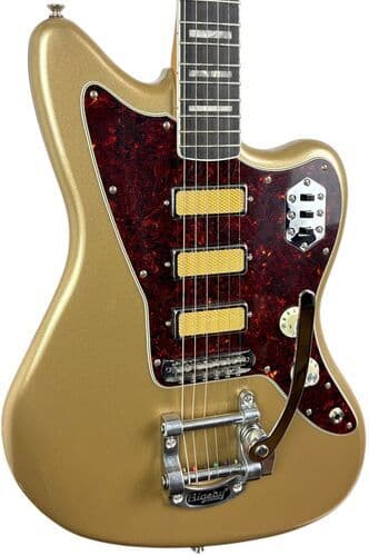 Fender Gold Foil Jazzmaster 2023 - Shoreline Gold Shoreline Gold