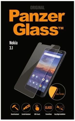 Nokia skärmskydd PanzerGlass Nokia 3.1 Clear Glass