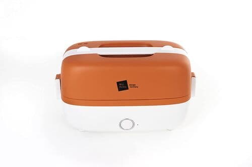 Miji Cookingbox One Mobil mini ångkokare orange/vit