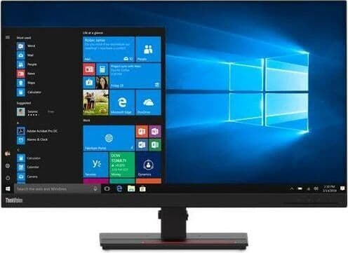 Lenovo ThinkVision T27q-20 27" med stativ svart
