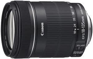Canon EF-S 18-135mm 3.5-5.6 IS Svart
