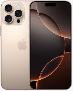iPhone 16 Pro Max 512 GB Dual-SIM (2 x eSIM) sandfärgat titan