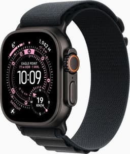 Apple Watch Ultra 3 (2025) GPS + Cellular svart Alpine Loop M Svart