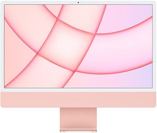Apple iMac 2021 M1 24" 8 GB 512 GB SSD 8-Core GPU Rosé kompatibla tillbehör FR