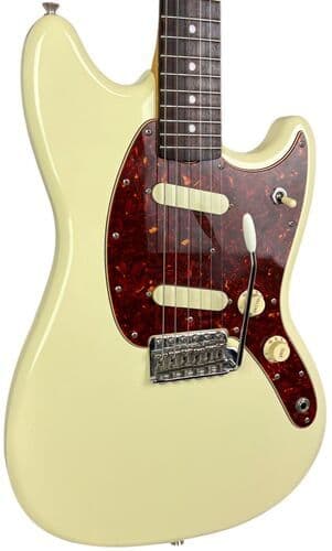 Fender Japan CHAR-MG 69 Reissue Mustang 2019 - Olympic White Olympic White