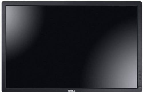 Dell UltraSharp U2412M 24" utan stativ svart