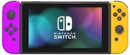 Nintendo Switch 2017 Normal Edition svart/lila/orange