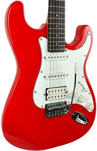 Kapok MEG 9012 Stratocaster - Röd röd