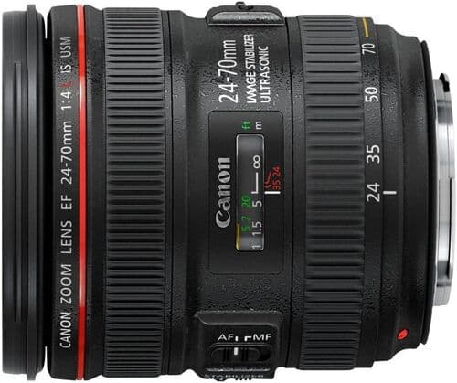 Canon EF 24-70mm 4.0 L IS USM Svart