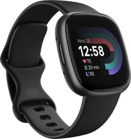 Fitbit Versa 4 (2022) svart grafit