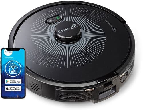 Clean Air Optima Robotdammsugare med moppningsfunktion RVC-001B Smart svart/grå