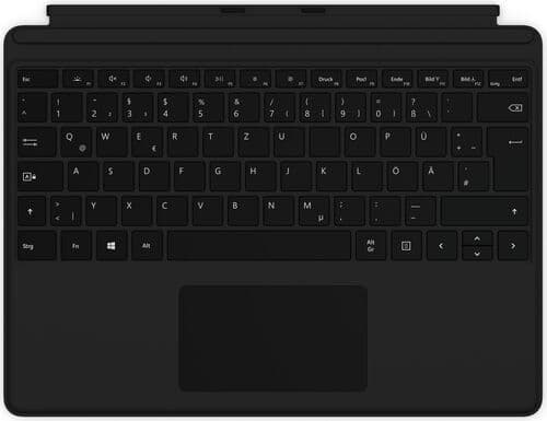 Microsoft Surface Pro X Type Cover svart DE