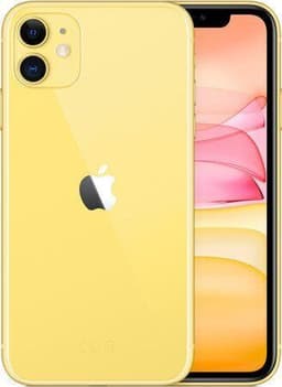 iPhone 11 64 GB Dual-SIM (eSIM, Nano-SIM) gul