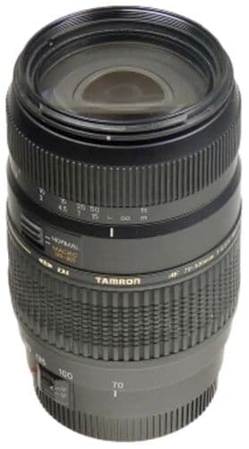 Tamron 70-300mm f4-5.6 LD Tele-Macro Canon Tamron Black