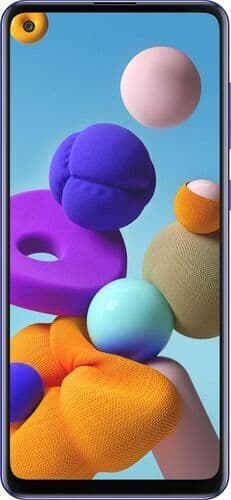 Samsung Galaxy A21s 4 GB 128 GB blå