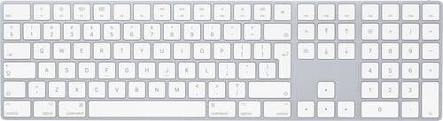 Apple Magic Keyboard 2017 med numerisk del silver UK
