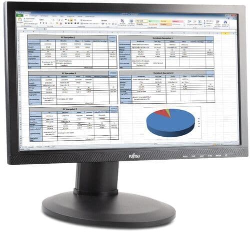 Fujitsu B-Line B20T-7 19.5" svart