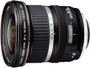 Canon EF-S 10-22mm 3.5-4.5 USM Svart