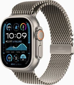 Apple Watch Ultra 2 (2024) GPS + Cellular naturlig Milanesisk armband naturlig Medium
