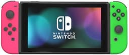Nintendo Switch 2017 inkl. Spel grön/rosa 2 Controller The Legend of Zelda: Breath of the Wild