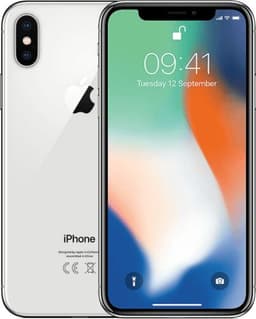 iPhone X 64 GB silver